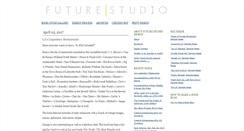 Desktop Screenshot of futurestudio.com